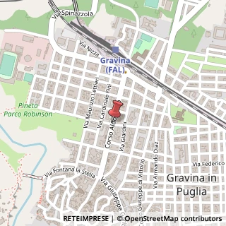 Mappa Corso moro aldo 81, 70024 Gravina in Puglia, Bari (Puglia)
