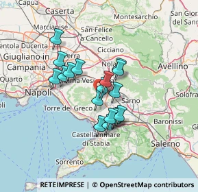 Mappa Via dell'Acanto, 80047 San Giuseppe Vesuviano NA, Italia (10.72556)