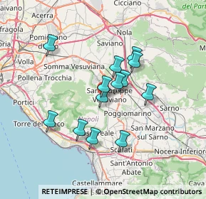Mappa Via dell'Acanto, 80047 San Giuseppe Vesuviano NA, Italia (6.01308)