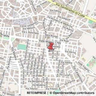 Mappa Via Giacomo Leopardi, 1C, 70022 Altamura, Bari (Puglia)