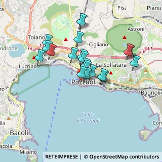 Mappa Via Vincenzo Cosenza, 80078 Pozzuoli NA, Italia (1.665)