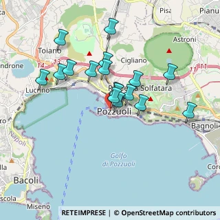 Mappa Via Vincenzo Cosenza, 80078 Pozzuoli NA, Italia (1.64882)
