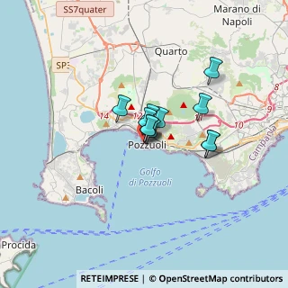Mappa Via Vincenzo Cosenza, 80078 Pozzuoli NA, Italia (1.99182)