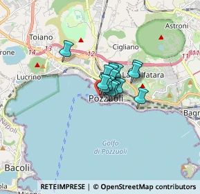 Mappa Via Cesare Augusto, 80078 Pozzuoli NA, Italia (0.74333)