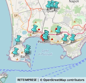 Mappa Via dell'Emporio, 80078 Pozzuoli NA, Italia (3.91929)