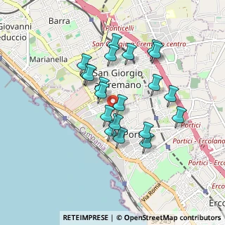 Mappa Via S. Cristoforo, 80055 Portici NA, Italia (0.83)