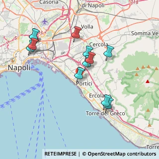 Mappa Via S. Cristoforo, 80055 Portici NA, Italia (4.14833)
