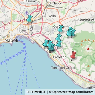 Mappa Via S. Cristoforo, 80055 Portici NA, Italia (2.85615)