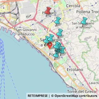 Mappa Via S. Cristoforo, 80055 Portici NA, Italia (1.42182)