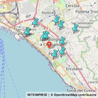 Mappa Via S. Cristoforo, 80055 Portici NA, Italia (1.79727)