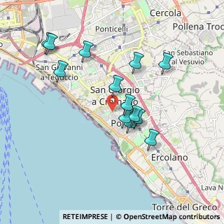 Mappa Via S. Cristoforo, 80055 Portici NA, Italia (1.84)