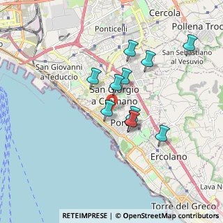Mappa Via S. Cristoforo, 80055 Portici NA, Italia (1.56818)