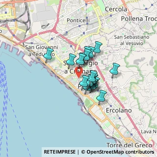 Mappa Via S. Cristoforo, 80055 Portici NA, Italia (1.103)