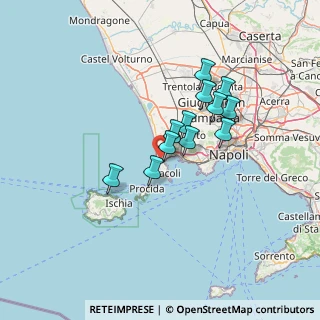 Mappa Traversa I Fusaro, 80070 Bacoli NA, Italia (11.10917)