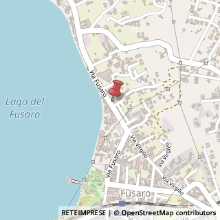 Mappa Via Fusaro, 218, 80070 Bacoli, Napoli (Campania)