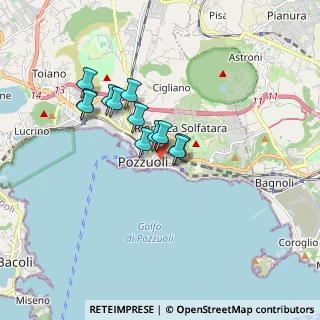 Mappa Traversa I Case Popolari, 80078 Pozzuoli NA, Italia (1.38667)