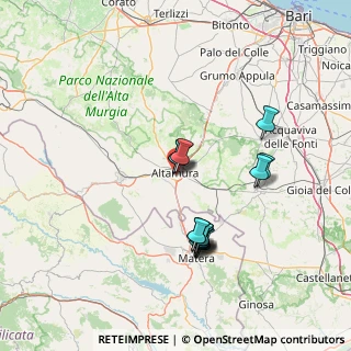 Mappa Via Raffaello Sanzio, 70022 Altamura BA, Italia (13.93857)