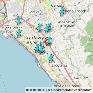 Mappa Via Marco de Gregorio, 80055 Portici NA, Italia (1.75727)