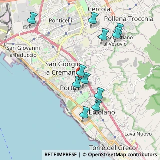 Mappa Via Marco de Gregorio, 80055 Portici NA, Italia (2.12818)