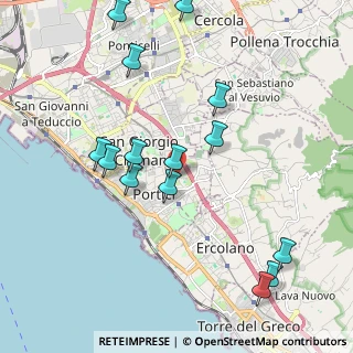 Mappa Via Marco de Gregorio, 80055 Portici NA, Italia (2.37143)