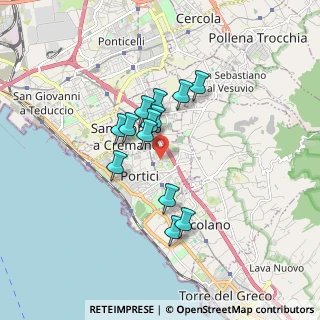 Mappa Via Marco de Gregorio, 80055 Portici NA, Italia (1.41154)