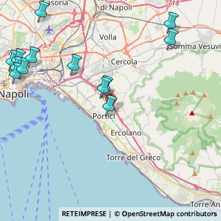 Mappa Via Marco de Gregorio, 80055 Portici NA, Italia (6.34308)