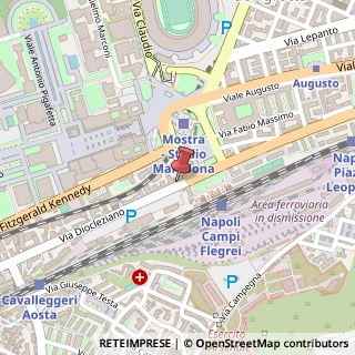Mappa Via Diocleziano, 1, 80125 Napoli, Napoli (Campania)