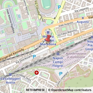 Mappa Piazzale Vincenzo Tecchio, 37, 80125 Napoli, Napoli (Campania)