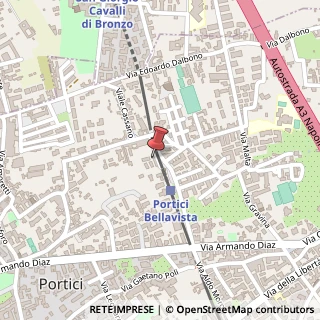 Mappa Via zumbini 33, 80055 Portici, Napoli (Campania)