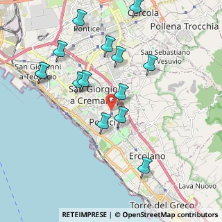Mappa Via IV Novembre, 80055 Portici NA, Italia (2.25357)