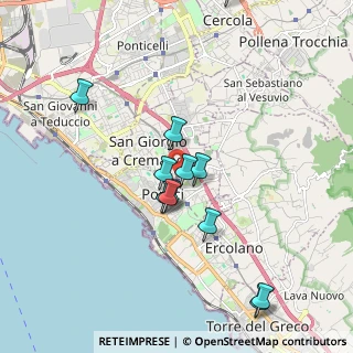 Mappa Via IV Novembre, 80055 Portici NA, Italia (1.95)