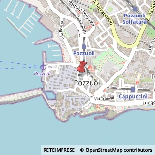 Mappa Via Domenico Goglia dei Mille, 24, 80078 Pozzuoli, Napoli (Campania)