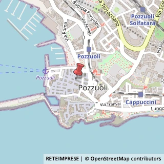 Mappa Via Domenico Goglia dei Mille, 17, 80078 Pozzuoli, Napoli (Campania)
