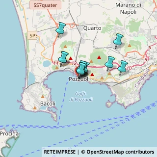 Mappa Via Allumiera, 80078 Pozzuoli NA, Italia (2.10833)