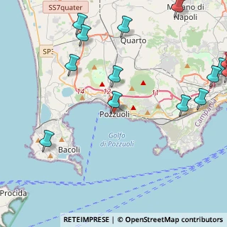 Mappa Via Domenico Goglia dei Mille, 80078 Pozzuoli NA, Italia (6.44286)