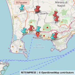 Mappa Via Allumiera, 80078 Pozzuoli NA, Italia (4.70818)