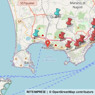 Mappa Via Domenico Goglia dei Mille, 80078 Pozzuoli NA, Italia (6.57769)
