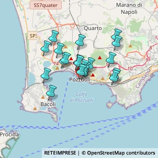 Mappa Via Maso Carrese, 80078 Pozzuoli NA, Italia (2.8735)