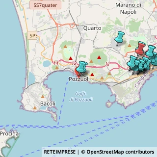 Mappa Via Giovanni Merone, 80078 Pozzuoli NA, Italia (6.47)