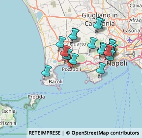 Mappa Via Giovanni Merone, 80078 Pozzuoli NA, Italia (6.84737)