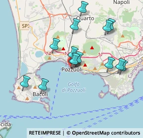 Mappa Via Giovanni Merone, 80078 Pozzuoli NA, Italia (3.73357)