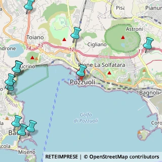 Mappa Via Allumiera, 80078 Pozzuoli NA, Italia (3.75909)