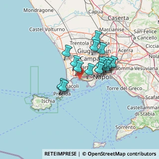 Mappa Via Allumiera, 80078 Pozzuoli NA, Italia (10.24824)