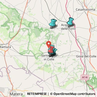 Mappa Contrada Netti, 70029 Santeramo in Colle BA, Italia (5.815)