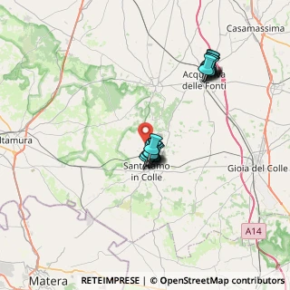 Mappa Contrada Netti, 70029 Santeramo in Colle BA, Italia (7.0225)
