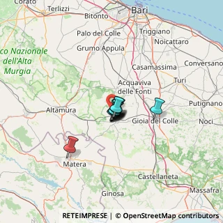 Mappa Contrada Netti, 70029 Santeramo in Colle BA, Italia (5.83818)