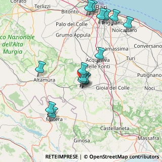 Mappa Contrada Netti, 70029 Santeramo in Colle BA, Italia (17.604)