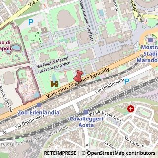 Mappa Viale John Fitzgerald Kennedy, 65, 80125 Napoli, Napoli (Campania)