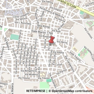 Mappa Via Edmondo de Amicis, 24, 70022 Altamura BA, Italia, 70022 Altamura, Bari (Puglia)