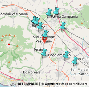 Mappa Rione Giordano, 80047 San Giuseppe Vesuviano NA, Italia (3.89909)